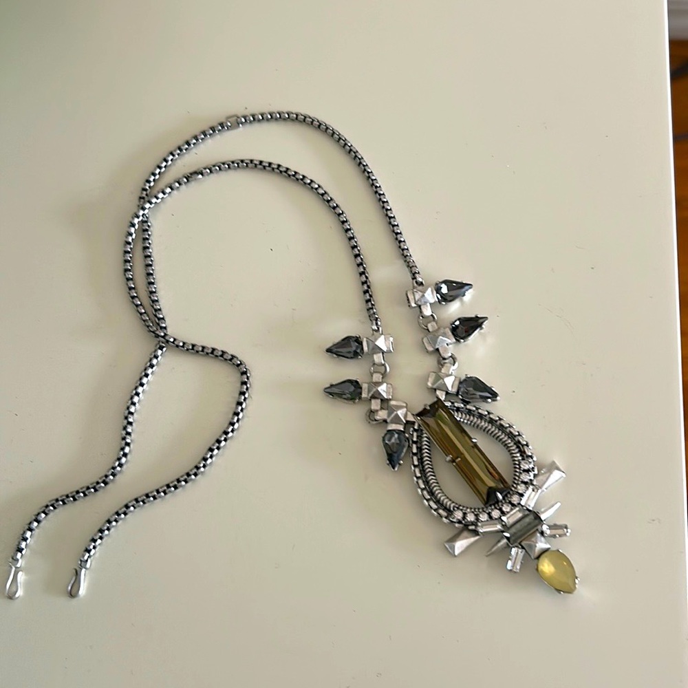 Stella and dot eclipse pendant rhinestone